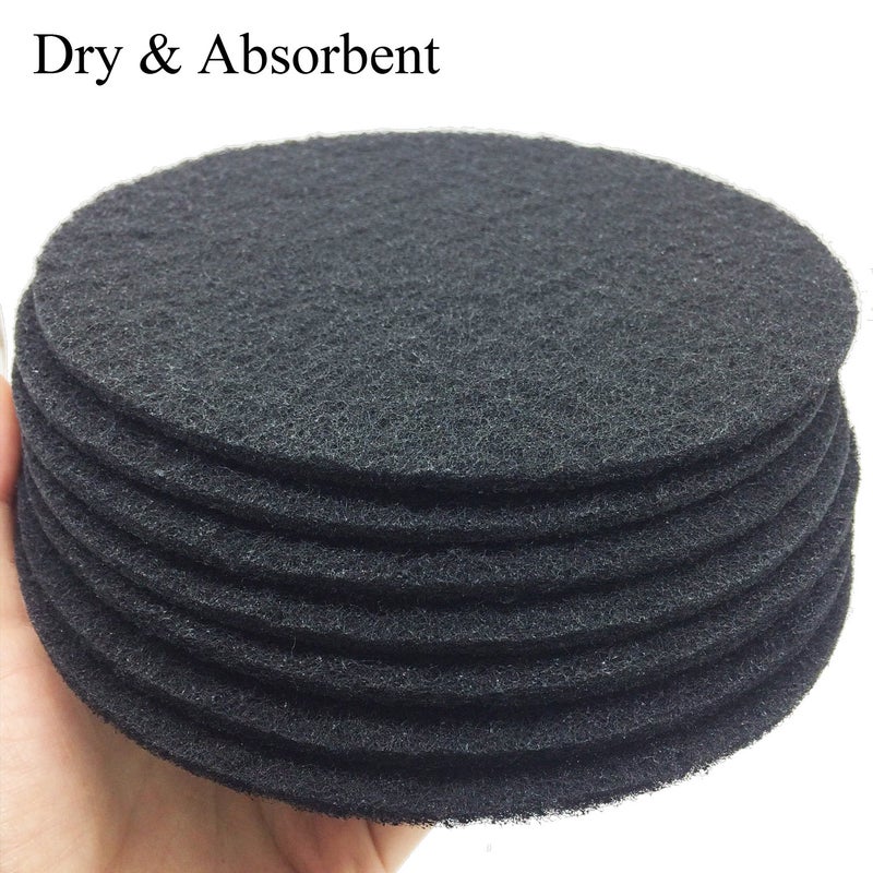 Beacozofu 6.7inch Charcoal Filters for Kitchen Compost Bin Pail Replacement Filter Countertop Home Bucket Refill Sets  Round - Image 4